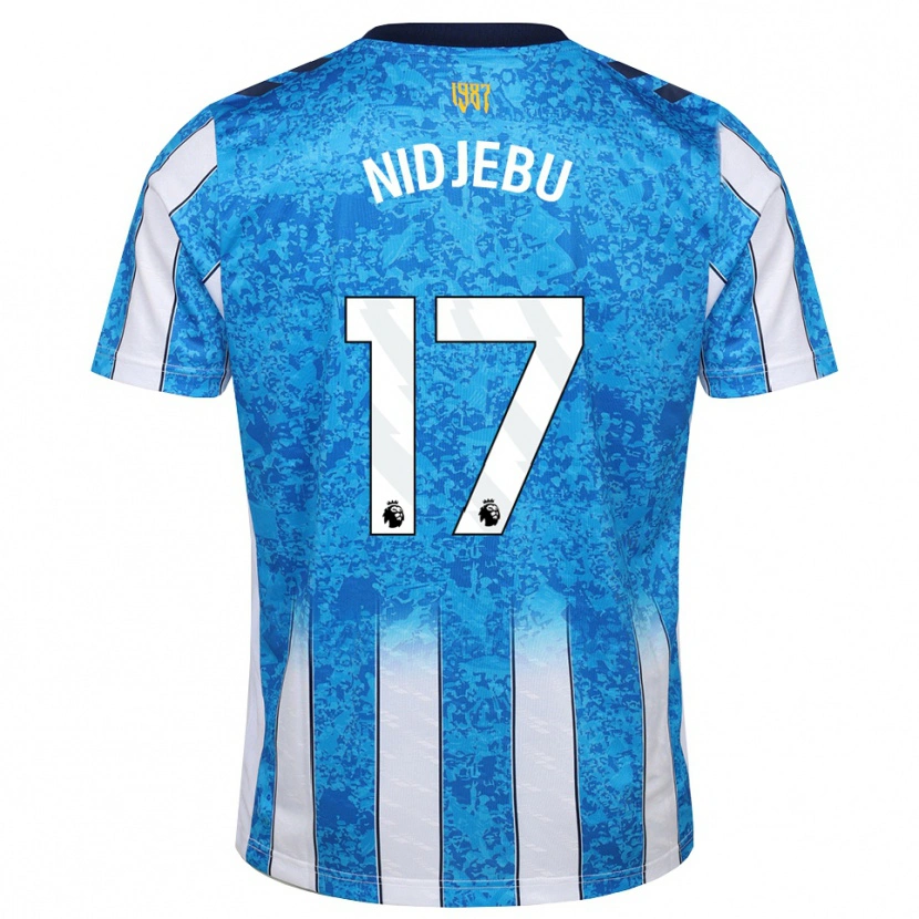 DanxenメンズSuccess Nidjebu#17ホワイト ブルー オレンジホームシャツ2026/27ジャージーユニフォーム