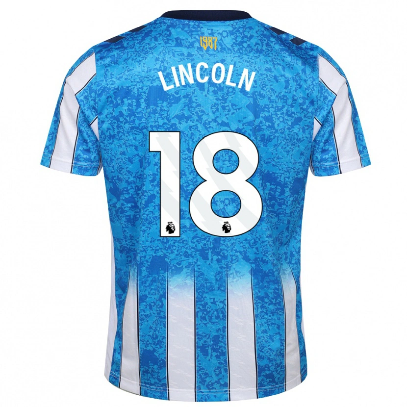 DanxenメンズKhavarni Lincoln#18ホワイト ブルー オレンジホームシャツ2026/27ジャージーユニフォーム