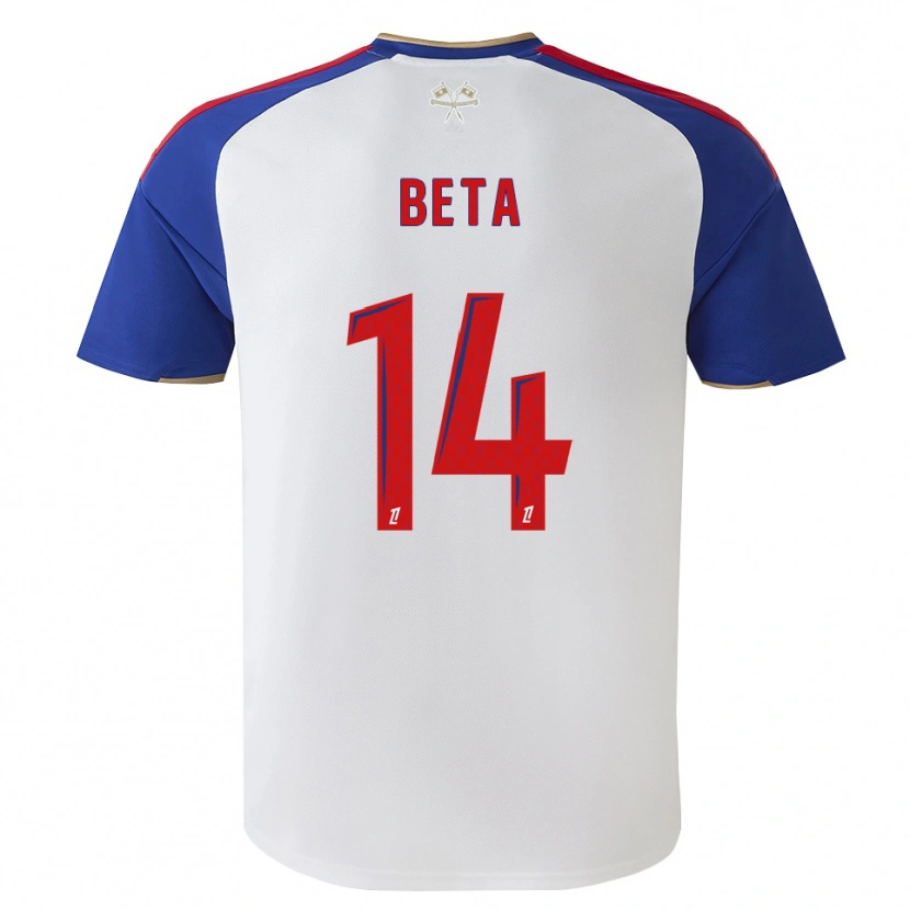 DanxenメンズNathanaël Beta#14ロイヤルブルー レッド ホワイトホームシャツ2026/27ジャージーユニフォーム