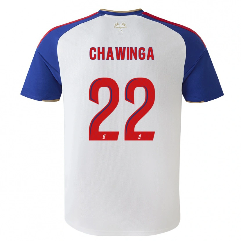 DanxenメンズTabitha Chawinga#22ロイヤルブルー レッド ホワイトホームシャツ2026/27ジャージーユニフォーム