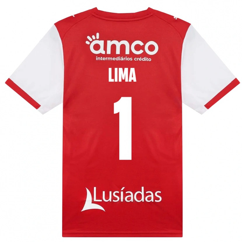DanxenメンズAline Lima#1ホワイト レッド ブラックホームシャツ2026/27ジャージーユニフォーム