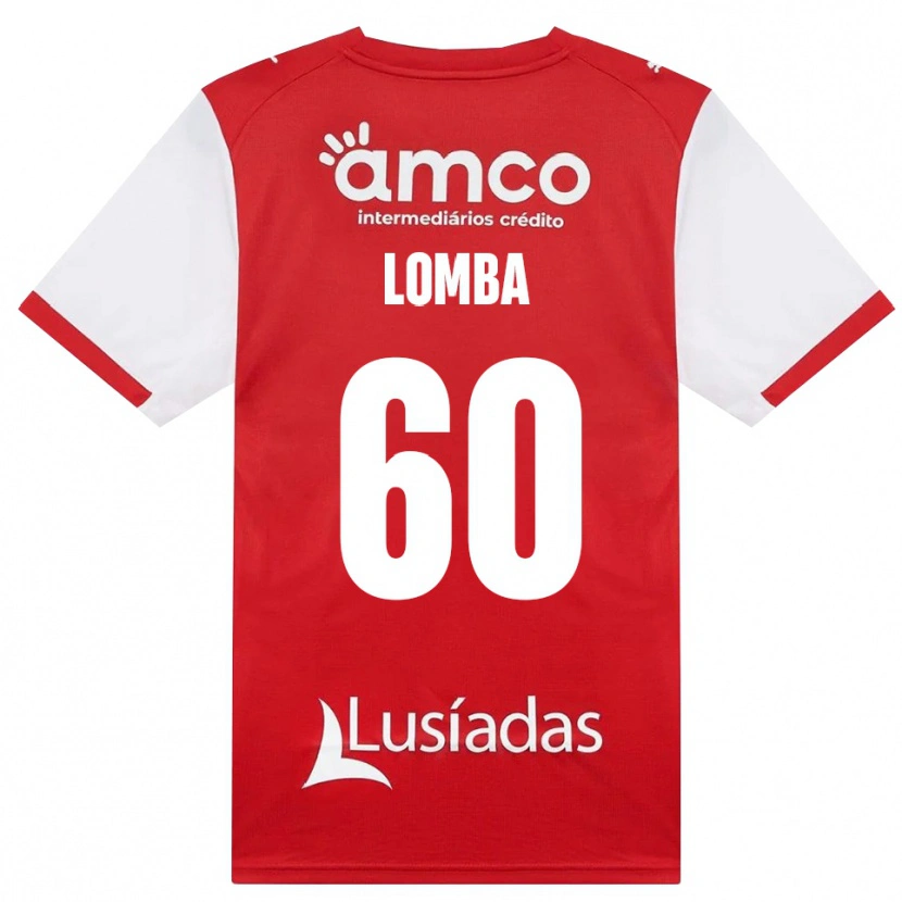 DanxenメンズJoão Lomba#60ホワイト レッド ブラックホームシャツ2026/27ジャージーユニフォーム