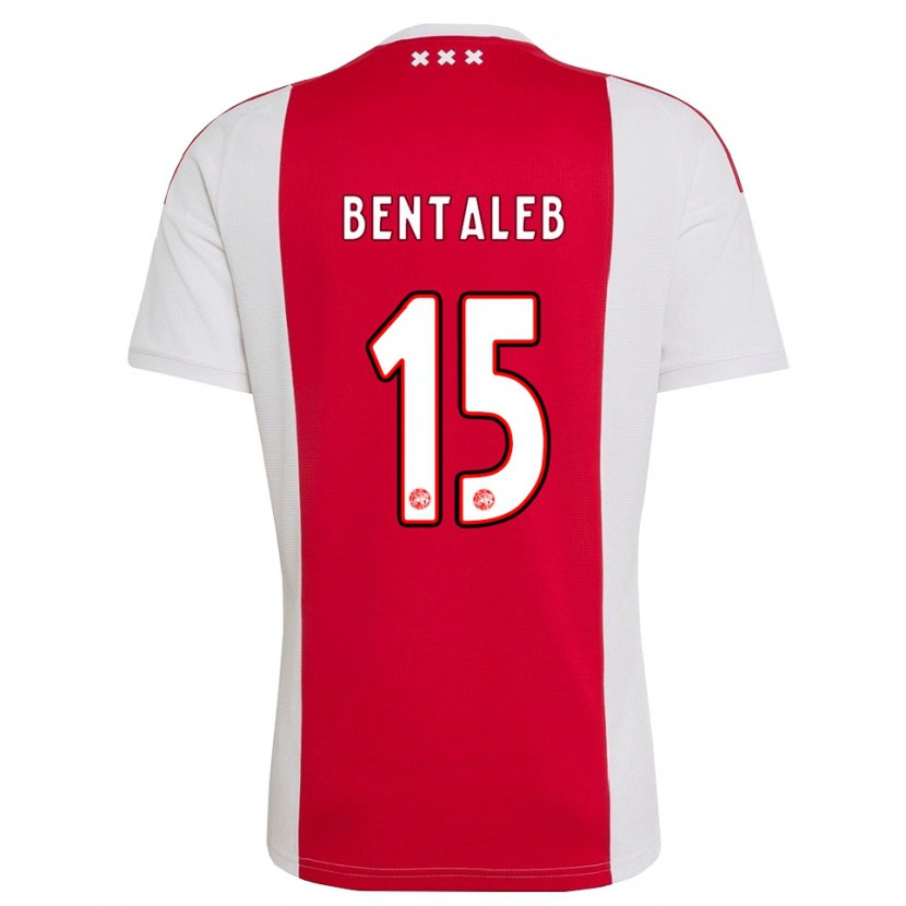 DanxenメンズMarouane Bentaleb#15レッド ホワイト イエローホームシャツ2026/27ジャージーユニフォーム