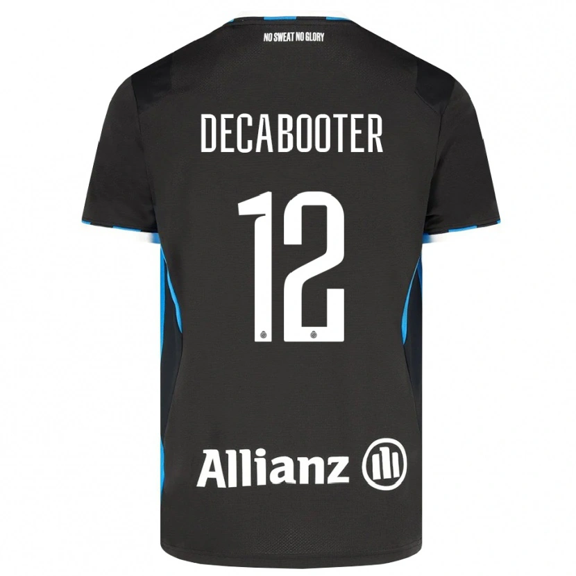 DanxenメンズMarith Decabooter#12ブラック レッド ブルーホームシャツ2026/27ジャージーユニフォーム