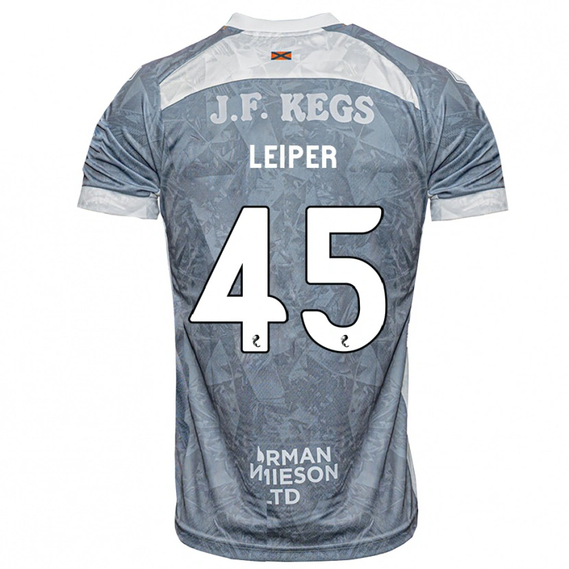 DanxenメンズCohen Leiper#45ライトスレートグレーアウェイシャツ2026/27ジャージーユニフォーム
