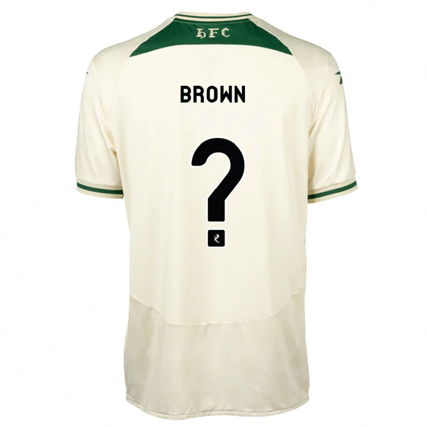 DanxenメンズFraser Brown#0白フォレストグリーンアウェイシャツ2026/27ジャージーユニフォーム