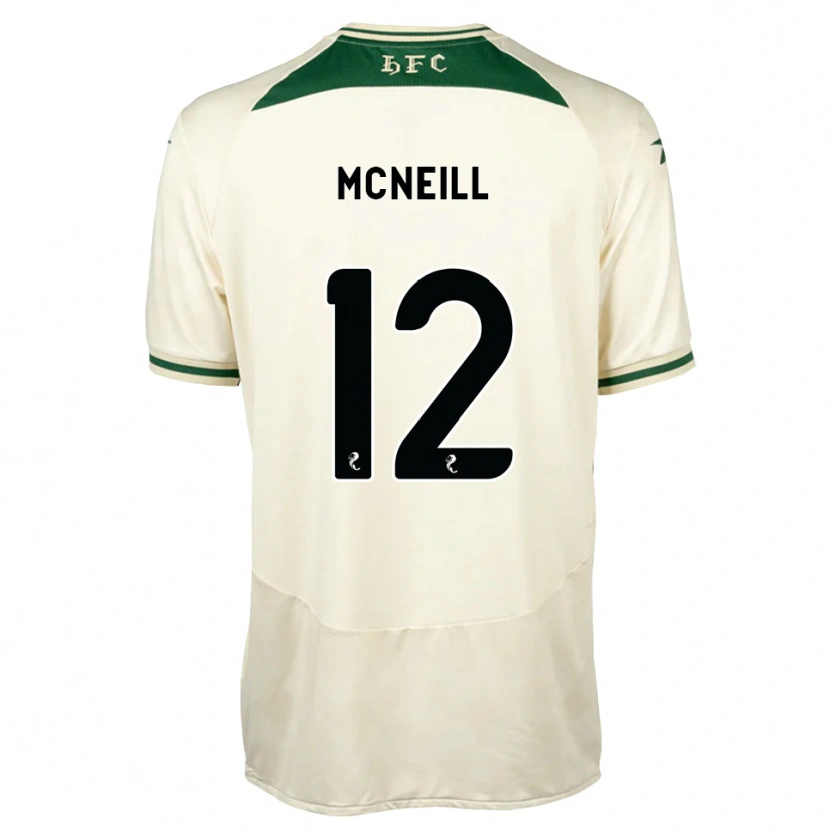DanxenメンズLewis Mcneill#12白フォレストグリーンアウェイシャツ2026/27ジャージーユニフォーム