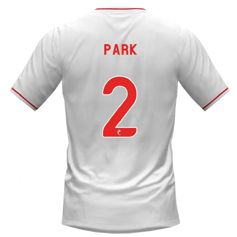 DanxenメンズLily Park#2白赤アウェイシャツ2026/27ジャージーユニフォーム
