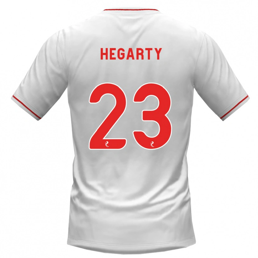 DanxenメンズNina Hegarty#23白赤アウェイシャツ2026/27ジャージーユニフォーム