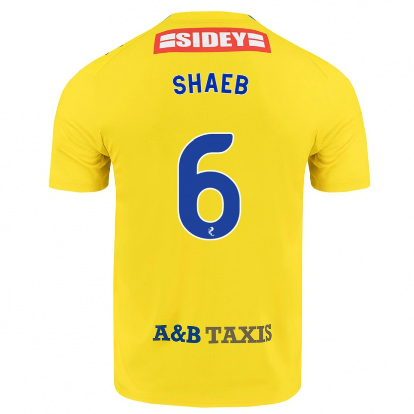 DanxenメンズAdam Shaeb#6黄 青 黒アウェイシャツ2026/27ジャージーユニフォーム