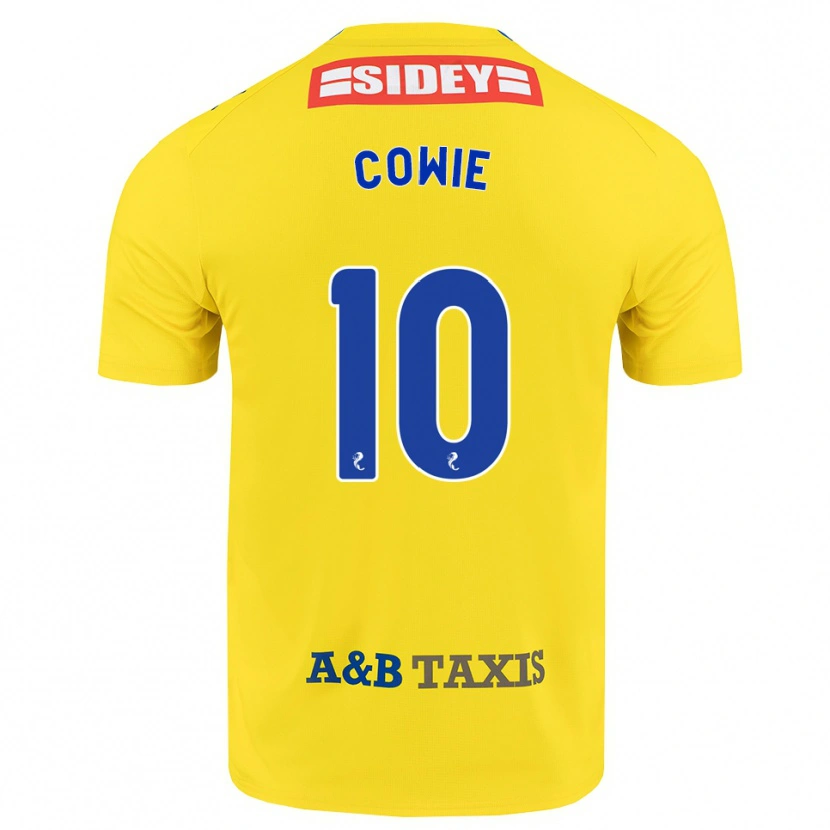 DanxenメンズEllie-May Cowie#10黄 青 黒アウェイシャツ2026/27ジャージーユニフォーム