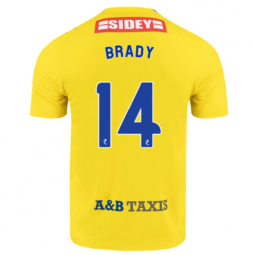 DanxenメンズScarlett Brady#14黄 青 黒アウェイシャツ2026/27ジャージーユニフォーム