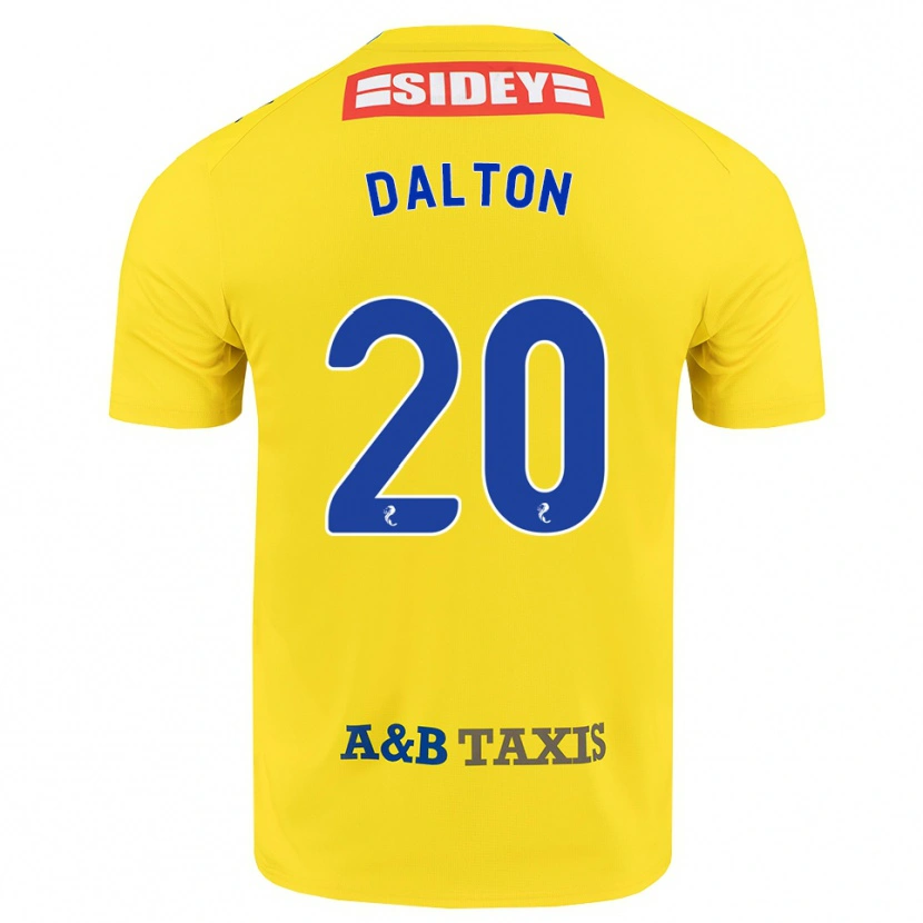 DanxenメンズSean Dalton#20黄 青 黒アウェイシャツ2026/27ジャージーユニフォーム