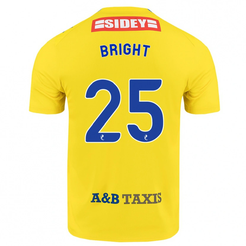 DanxenメンズScott Bright#25黄 青 黒アウェイシャツ2026/27ジャージーユニフォーム