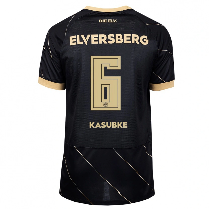 DanxenメンズManuel Kasubke#6ブラック ブラウンアウェイシャツ2026/27ジャージーユニフォーム