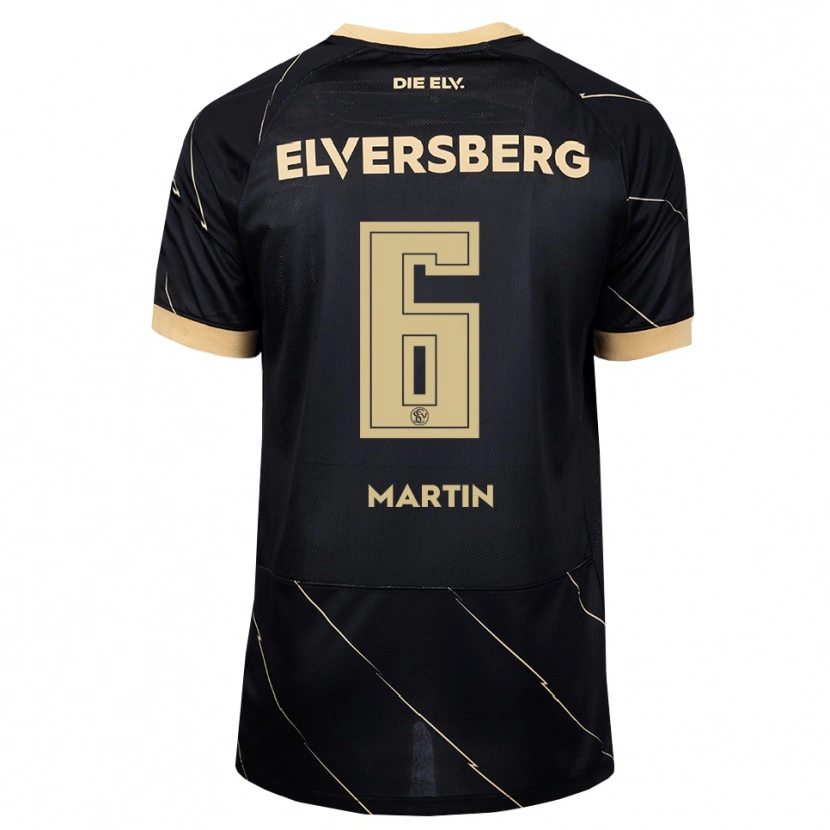 DanxenメンズLara Martin#6ブラック ブラウンアウェイシャツ2026/27ジャージーユニフォーム