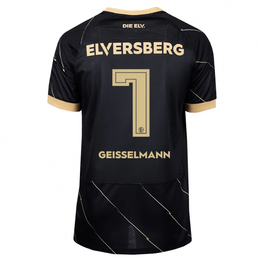 DanxenメンズEmil Geißelmann#7ブラック ブラウンアウェイシャツ2026/27ジャージーユニフォーム