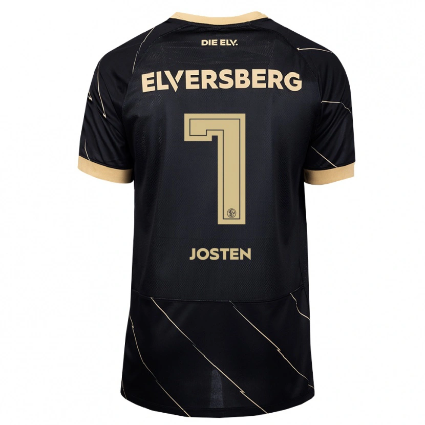 DanxenメンズLena Josten#7ブラック ブラウンアウェイシャツ2026/27ジャージーユニフォーム