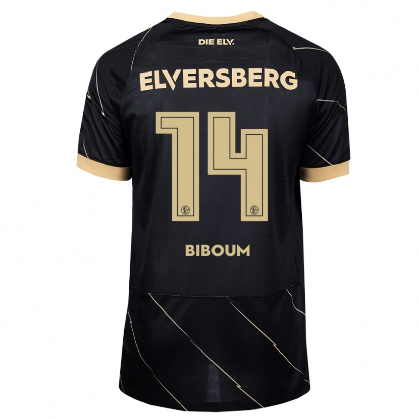 DanxenメンズCarl Biboum#14ブラック ブラウンアウェイシャツ2026/27ジャージーユニフォーム
