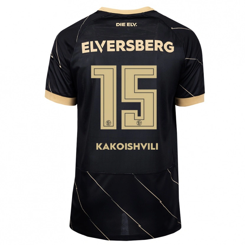 DanxenメンズDimitri Kakoishvili#15ブラック ブラウンアウェイシャツ2026/27ジャージーユニフォーム