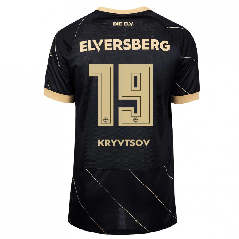 DanxenメンズNikita Kryvtsov#19ブラック ブラウンアウェイシャツ2026/27ジャージーユニフォーム
