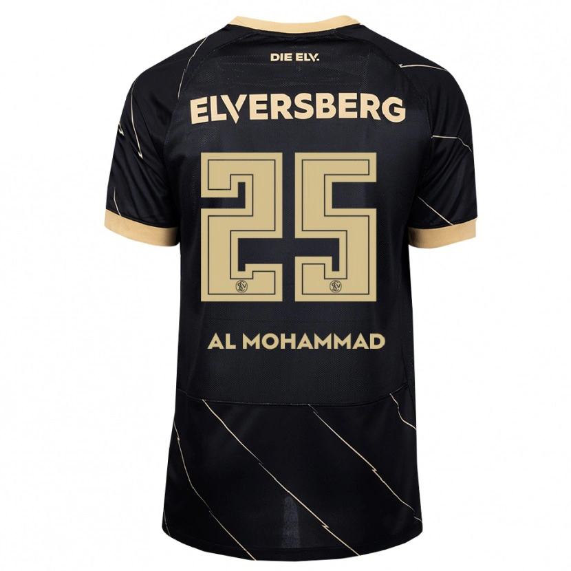 DanxenメンズLoay Al Mohammad#25ブラック ブラウンアウェイシャツ2026/27ジャージーユニフォーム