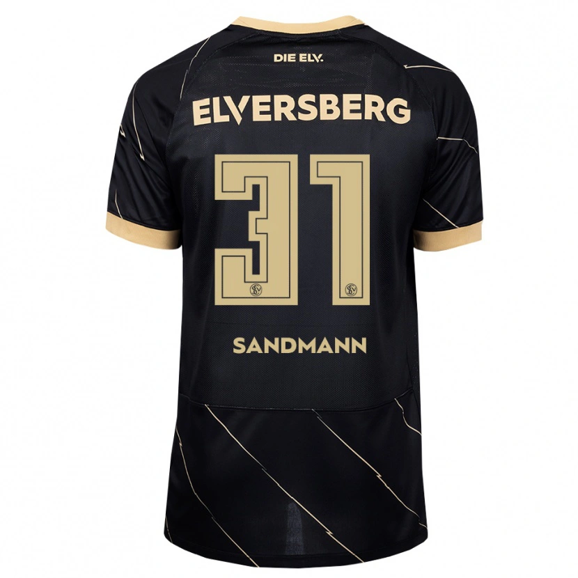 DanxenメンズAmanda Sandmann#31ブラック ブラウンアウェイシャツ2026/27ジャージーユニフォーム