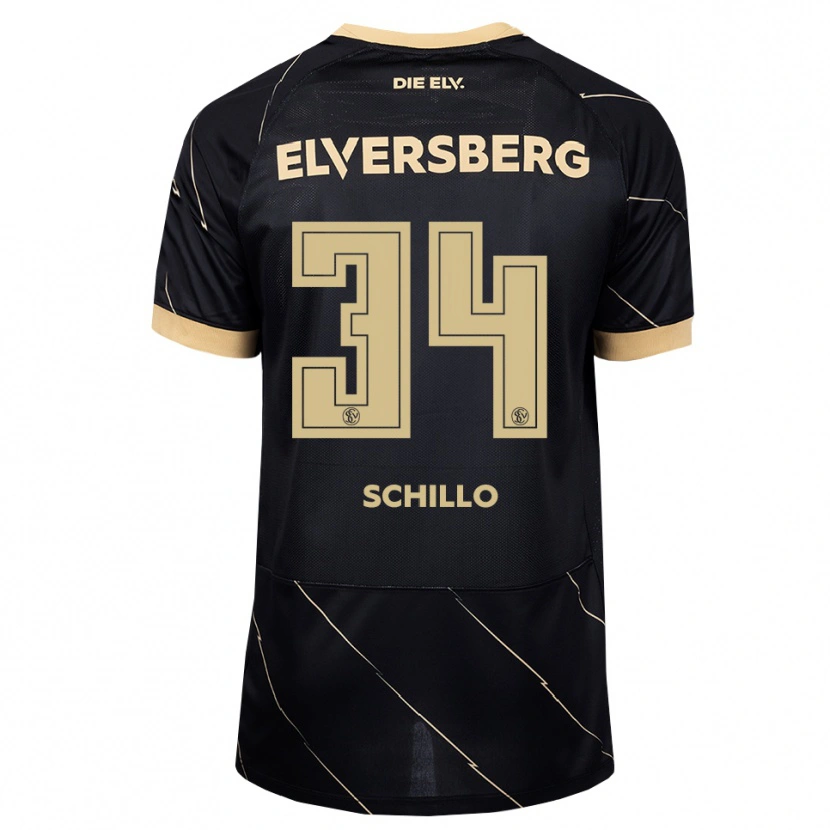 DanxenメンズHannah Schillo#34ブラック ブラウンアウェイシャツ2026/27ジャージーユニフォーム