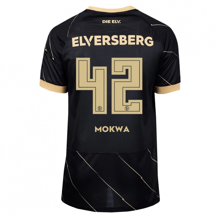 DanxenメンズDavid Mokwa#42ブラック ブラウンアウェイシャツ2026/27ジャージーユニフォーム