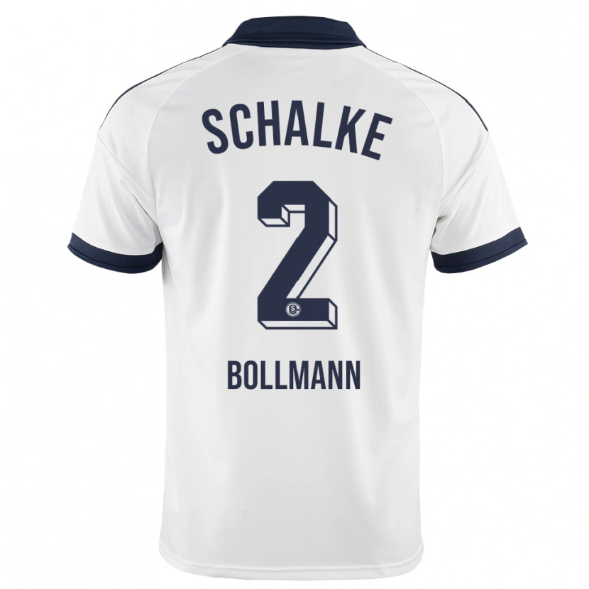 DanxenメンズNathalie Bollmann#2ブラック ホワイトアウェイシャツ2026/27ジャージーユニフォーム