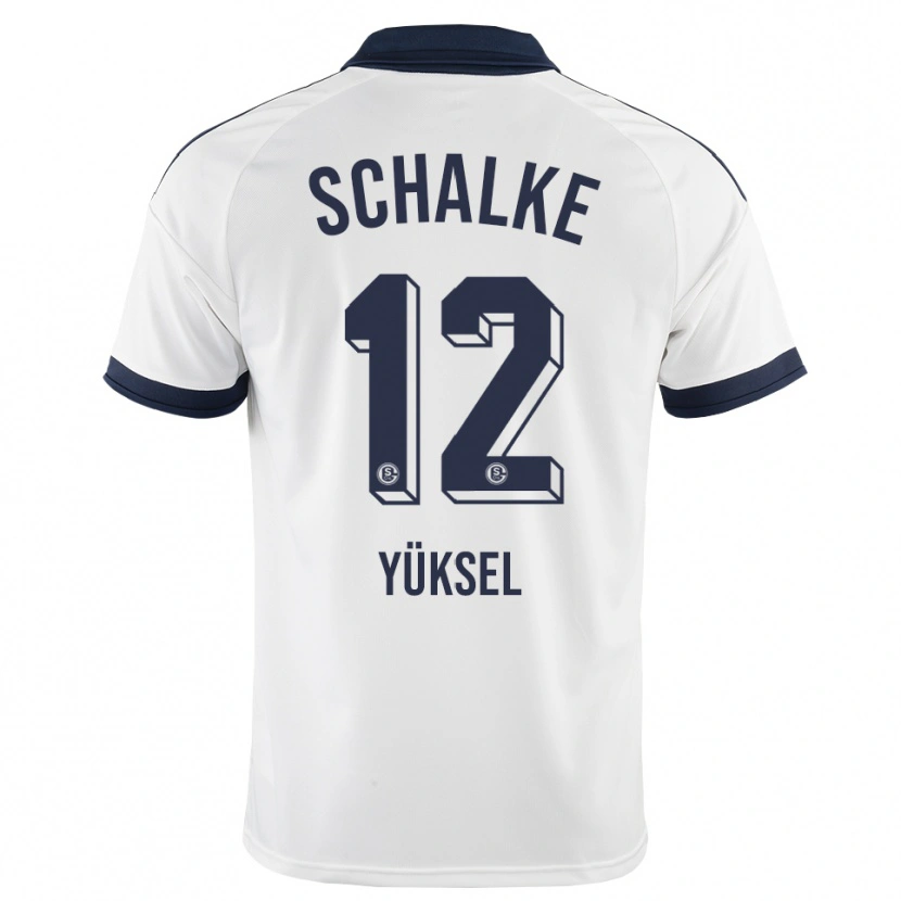 DanxenメンズMikail Yüksel#12ブラック ホワイトアウェイシャツ2026/27ジャージーユニフォーム