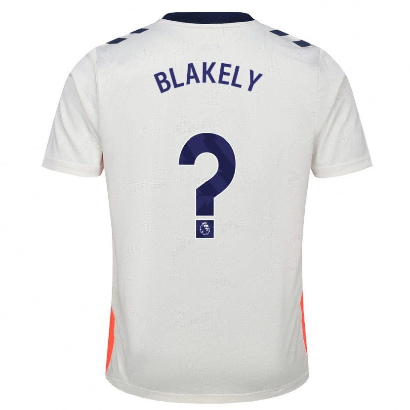 DanxenメンズBen Blakely#0ホワイト オレンジ ロイヤルブルーアウェイシャツ2026/27ジャージーユニフォーム