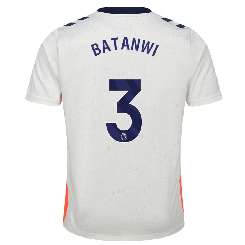 DanxenメンズTristen Batanwi#3ホワイト オレンジ ロイヤルブルーアウェイシャツ2026/27ジャージーユニフォーム