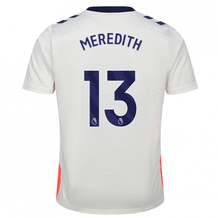 DanxenメンズEliot Meredith#13ホワイト オレンジ ロイヤルブルーアウェイシャツ2026/27ジャージーユニフォーム