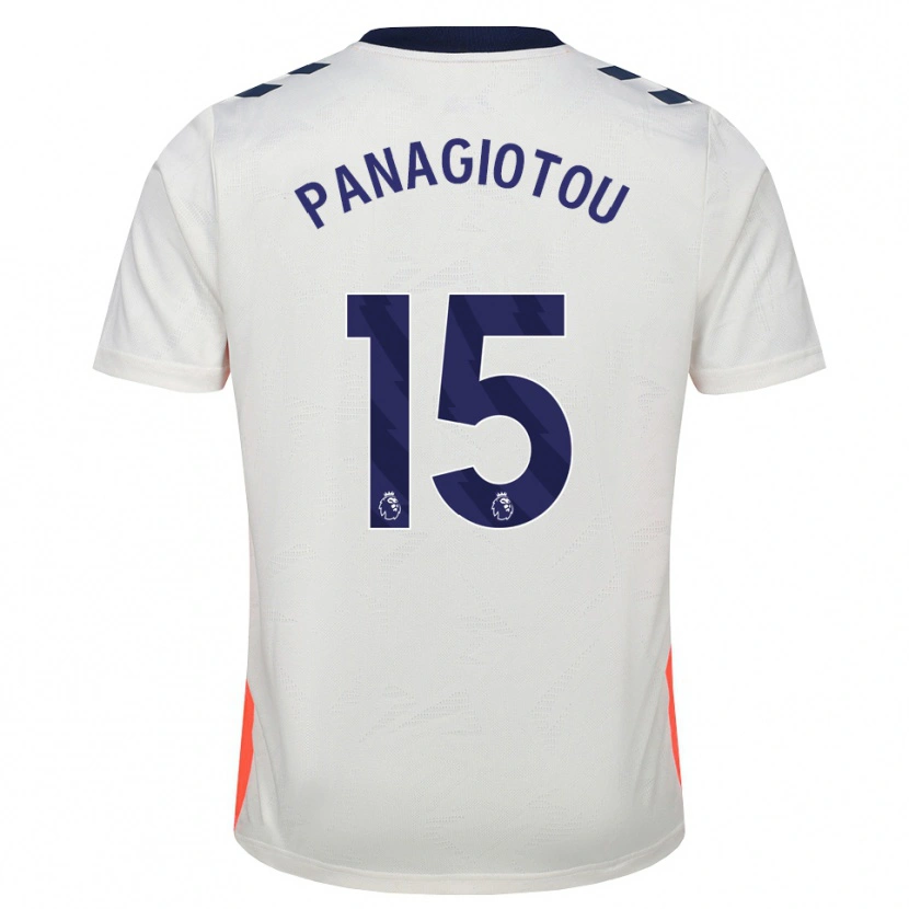 DanxenメンズConstantine Panagiotou#15ホワイト オレンジ ロイヤルブルーアウェイシャツ2026/27ジャージーユニフォーム