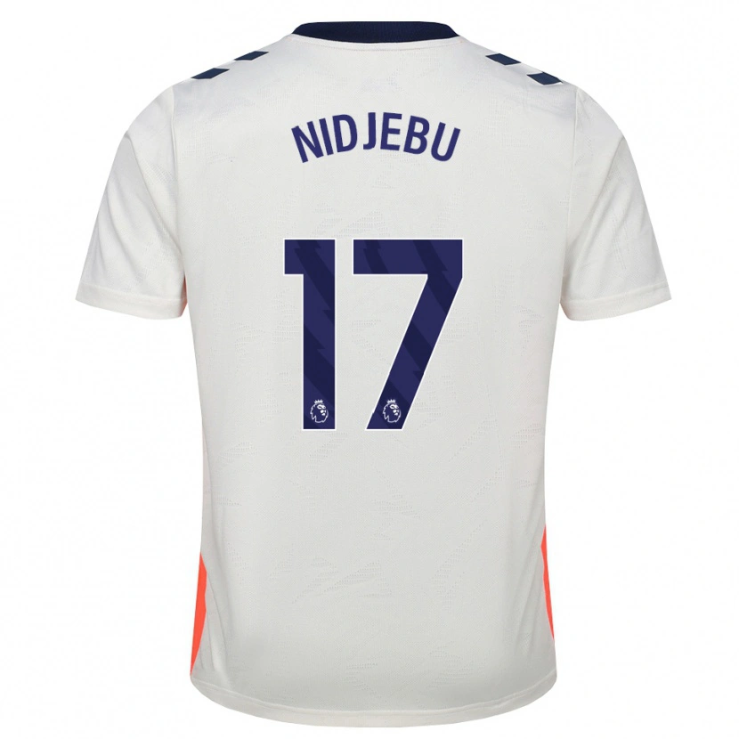 DanxenメンズSuccess Nidjebu#17ホワイト オレンジ ロイヤルブルーアウェイシャツ2026/27ジャージーユニフォーム