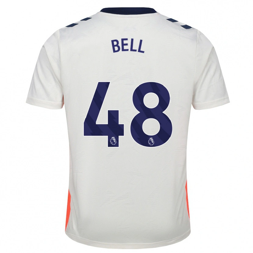 DanxenメンズLuke Bell#48ホワイト オレンジ ロイヤルブルーアウェイシャツ2026/27ジャージーユニフォーム