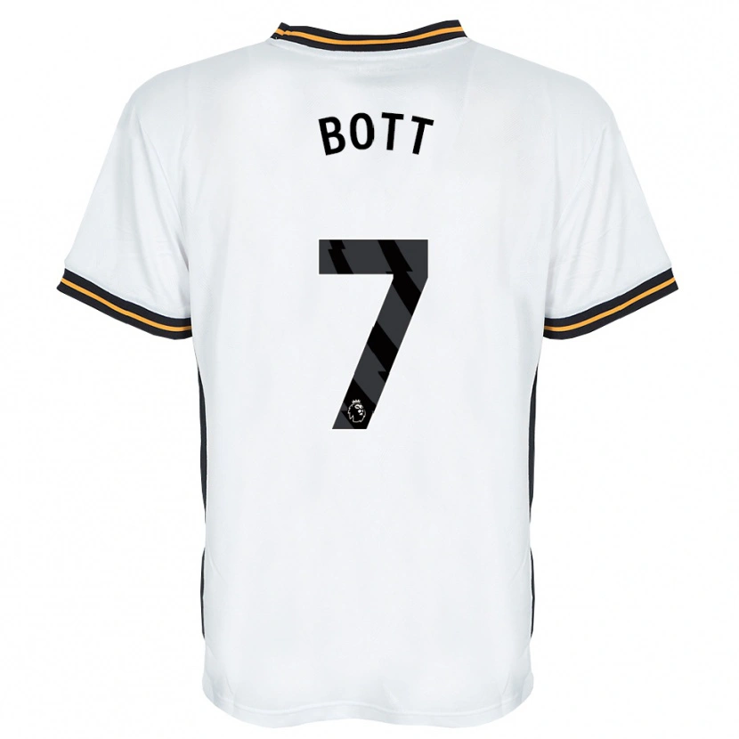 DanxenメンズLiberty Bott#7ホワイト オレンジ ブラックアウェイシャツ2026/27ジャージーユニフォーム