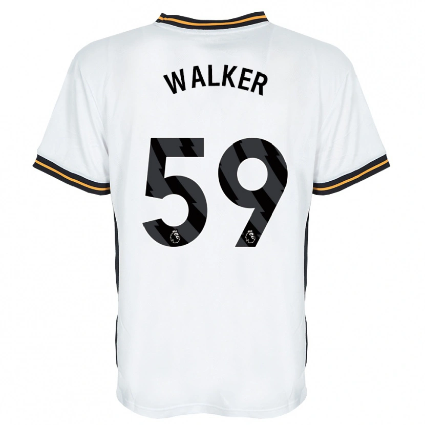 DanxenメンズCoist Walker#59ホワイト オレンジ ブラックアウェイシャツ2026/27ジャージーユニフォーム