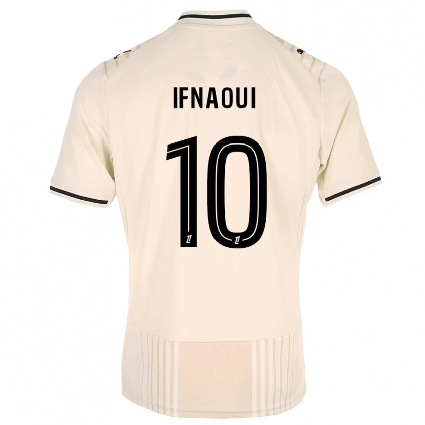 DanxenメンズMerwan Ifnaoui#10オールドレース ブラック アンティークホワイトアウェイシャツ2026/27ジャージーユニフォーム