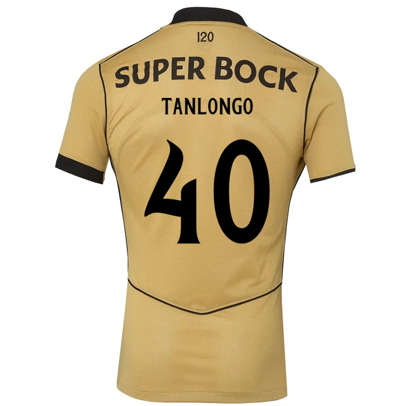 Danxenメンズマテオ・タンロンゴ#40ゴールデンロッド ブラックアウェイシャツ2026/27ジャージーユニフォーム