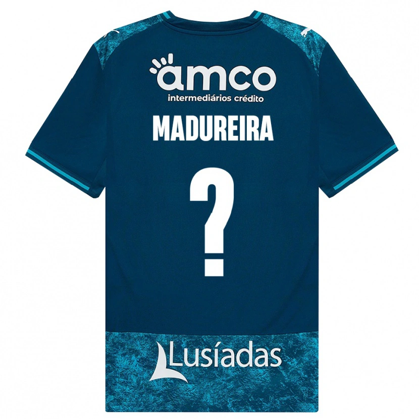 DanxenメンズJoão Madureira#0ダークスレートグレー ミディアムターコイズアウェイシャツ2026/27ジャージーユニフォーム