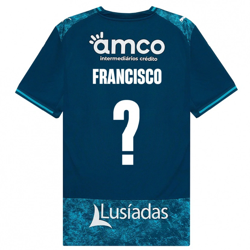 DanxenメンズMartim Francisco#0ダークスレートグレー ミディアムターコイズアウェイシャツ2026/27ジャージーユニフォーム