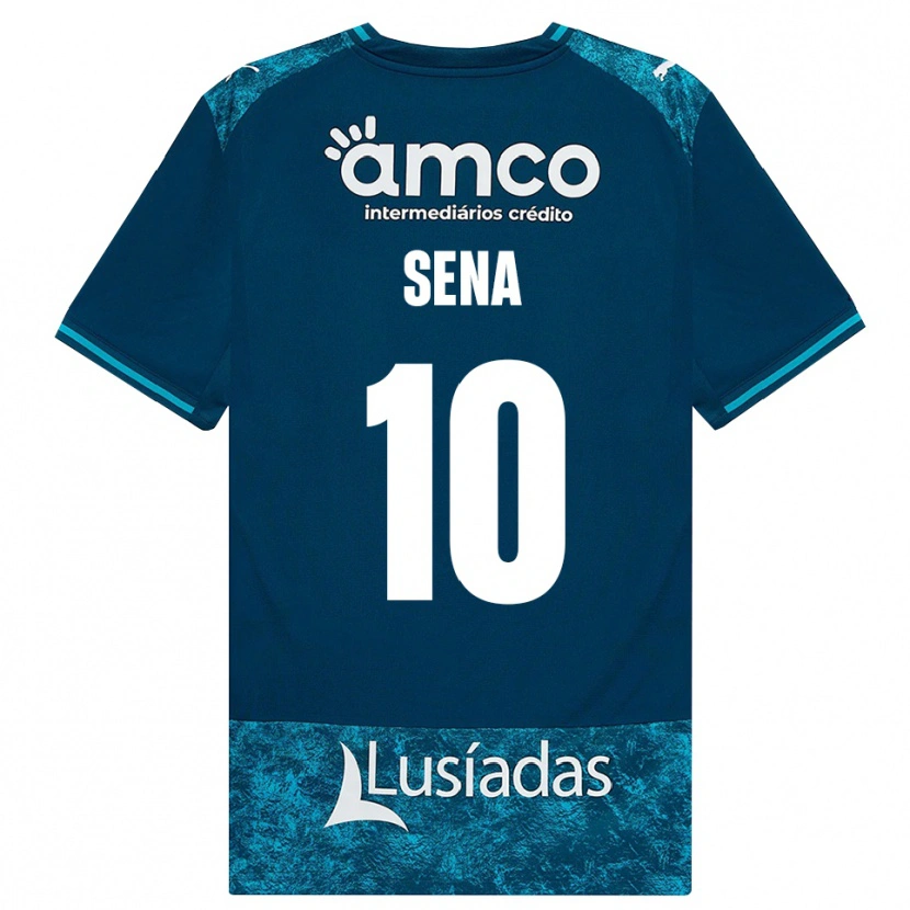 DanxenメンズTaty Sena#10ダークスレートグレー ミディアムターコイズアウェイシャツ2026/27ジャージーユニフォーム