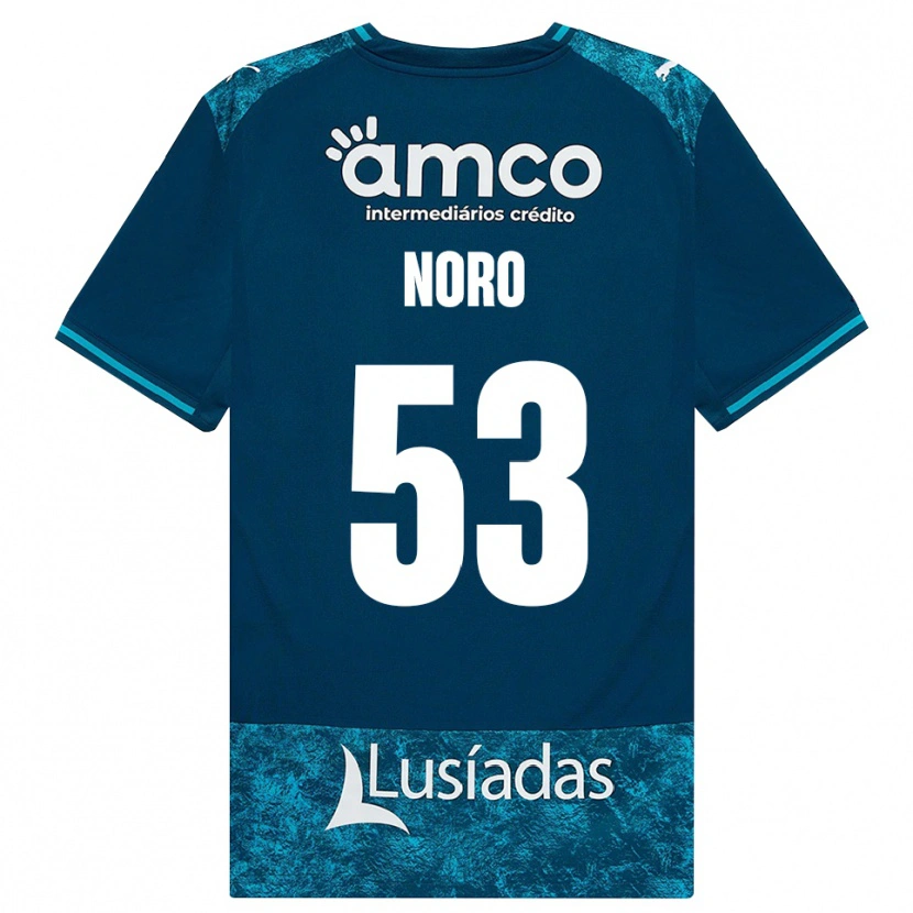 DanxenメンズJonatás Noro#53ダークスレートグレー ミディアムターコイズアウェイシャツ2026/27ジャージーユニフォーム