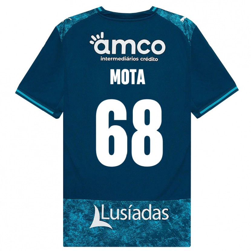 DanxenメンズEdgar Mota#68ダークスレートグレー ミディアムターコイズアウェイシャツ2026/27ジャージーユニフォーム