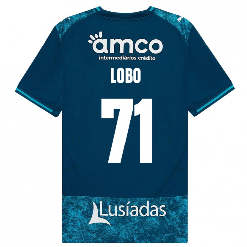 DanxenメンズDiogo Lobo#71ダークスレートグレー ミディアムターコイズアウェイシャツ2026/27ジャージーユニフォーム