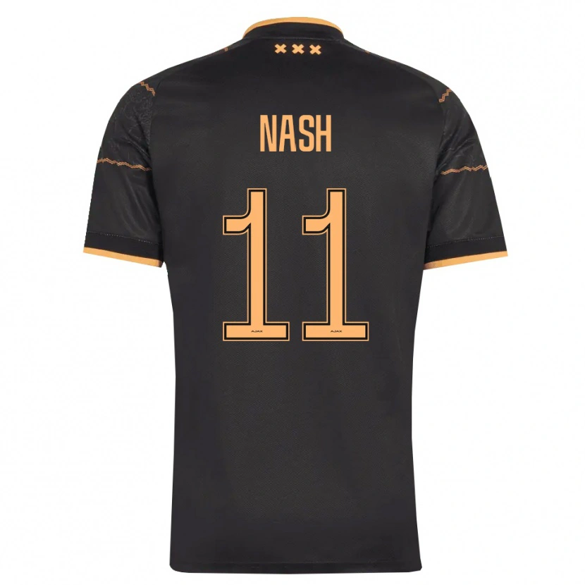 DanxenメンズPharell Nash#11ブラック オレンジアウェイシャツ2026/27ジャージーユニフォーム