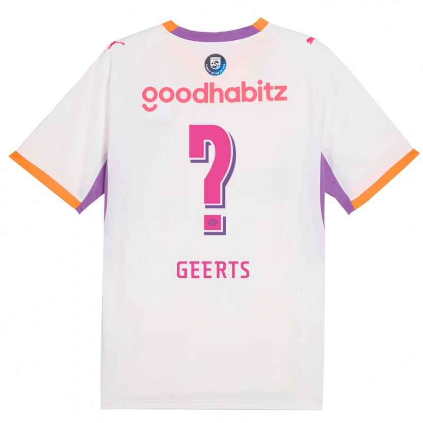 Danxenメンズエンツォ・ゲールツ#0ホワイト パープル オレンジアウェイシャツ2026/27ジャージーユニフォーム