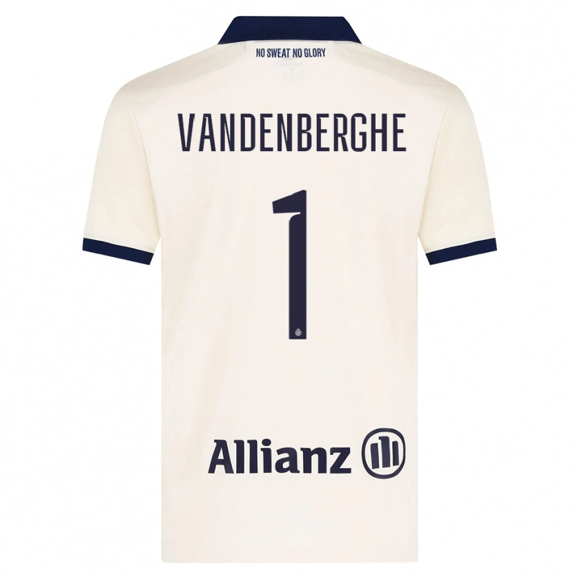 DanxenメンズXander Vandenberghe#1ベージュ ブラックアウェイシャツ2026/27ジャージーユニフォーム